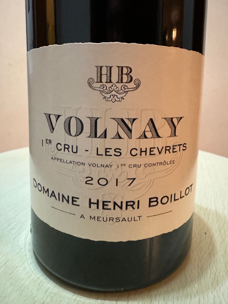 2017 Domaine Henri Boillot Volnay 1er Cru Les Chevrets - CellarTracker