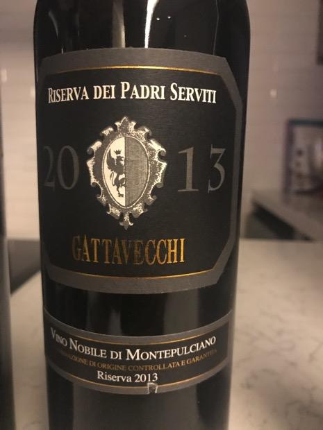 2013 Gattavecchi Vino Nobile di Montepulciano Riserva dei Padri Serviti ...