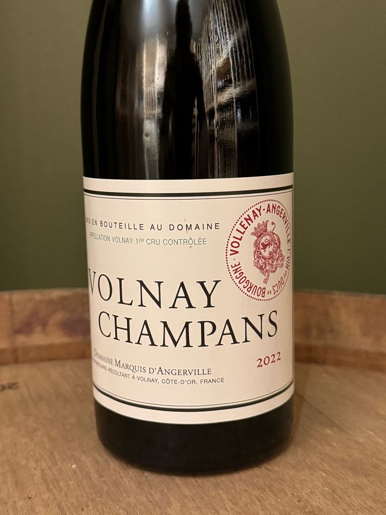 2018 Domaine Marquis d'Angerville Volnay 1er Cru Champans