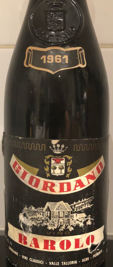1961 Giordano Barolo - CellarTracker