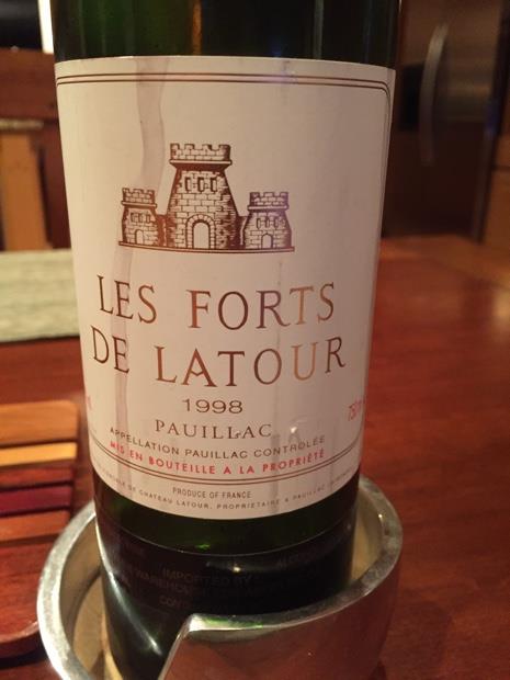 1998 Les Forts de Latour - CellarTracker