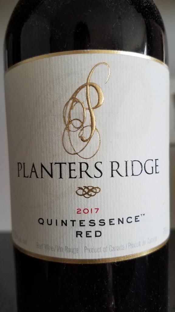 2020 Planters Ridge Quintessence Red, Canada, Nova Scotia, Annapolis