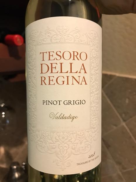 2018 Tesoro della Regina Pinot Grigio Valdadige, Italy, Trentino-Alto ...