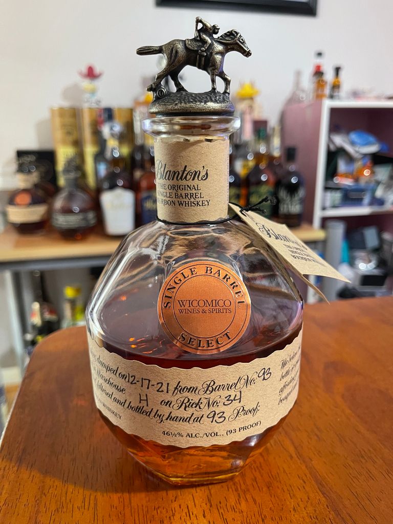 1996 Buffalo Trace Blanton's Original Single Barrel Kentucky