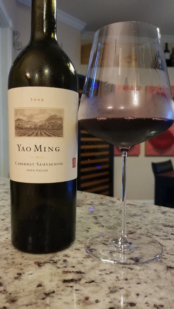 2009 Yao Family Wines Cabernet Sauvignon Yao Ming Napa Valley