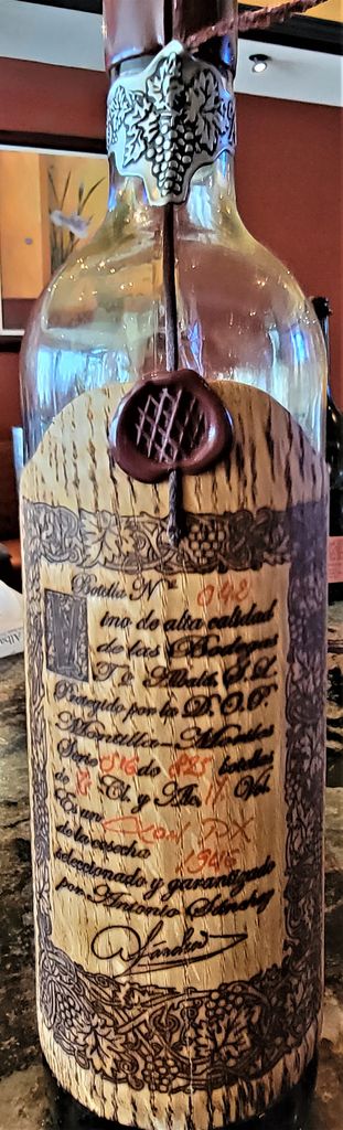 ドンpx Don Px Convento Seleccion [1955] Don PX Convento 1955 (Toro Albalá) | SherryNotes