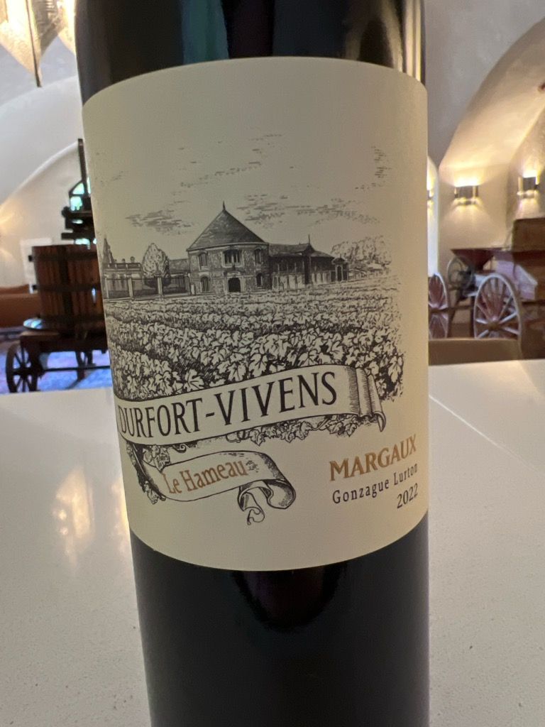 2022 Château Durfort-Vivens Le Hameau - CellarTracker