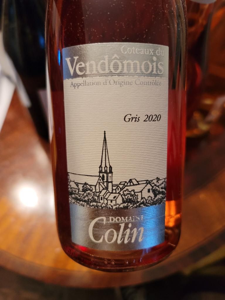 2003 Patrice Colin Coteaux du Vendômois Gris, France, Loire Valley