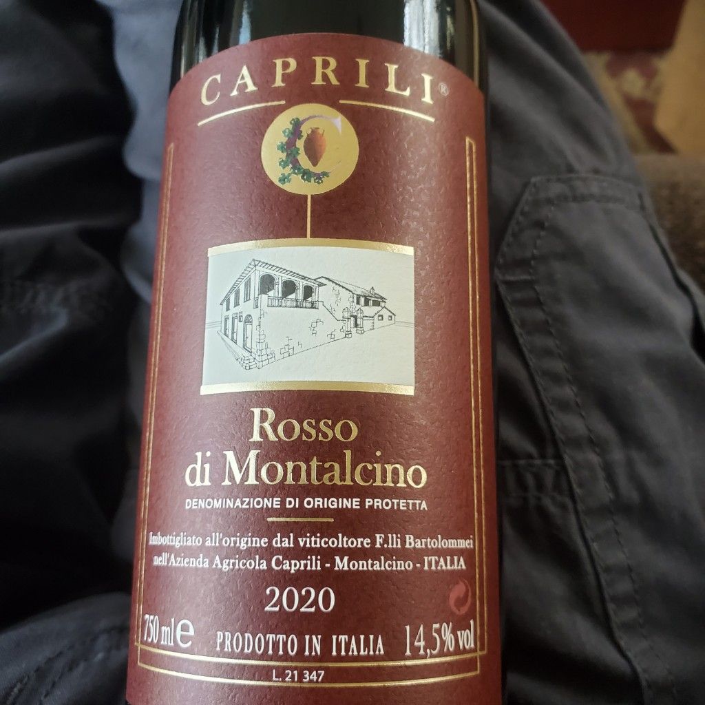 2020 Caprili Rosso di Montalcino, Italy, Tuscany, Montalcino, Rosso di ...