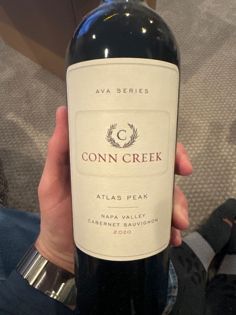 2020 conn creek cabernet sauvignon ava series atlas peak usa