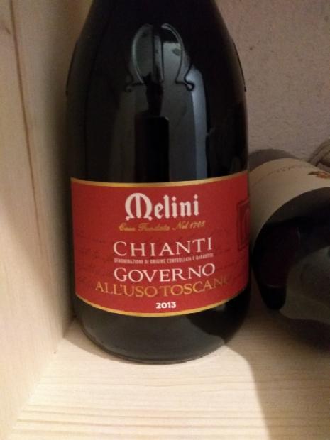 2019 Melini - Toscano CellarTracker Chianti all\'uso Governo