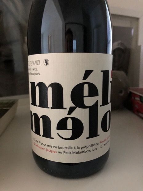 セバスチャン・ジャック, méli-mélo, 2018 N.V. Amélie Vuillet & Sébastien Jacques Vin de France Meli Melo