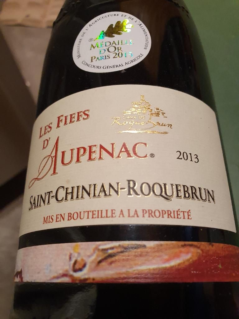 2013 Cave de Roquebrun Saint-Chinian Les Fiefs d'Aupenac, France ...