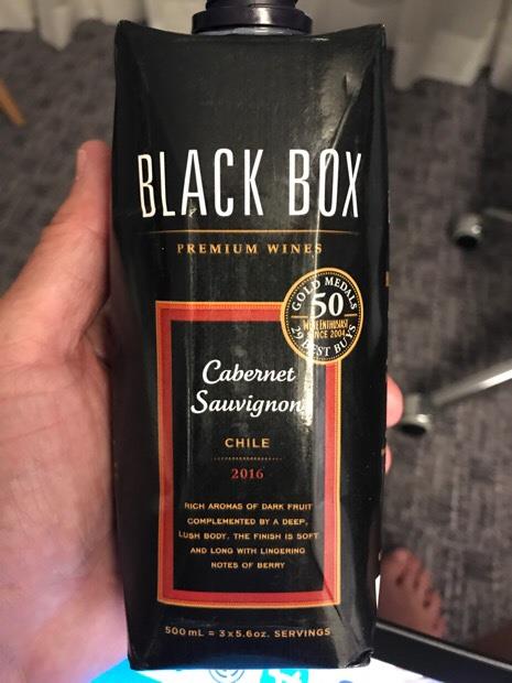 black box wine