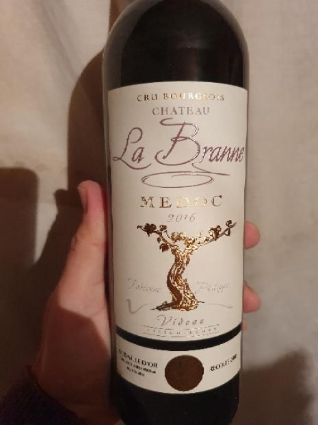 2016 Château La Branne France Bordeaux Médoc Cellartracker