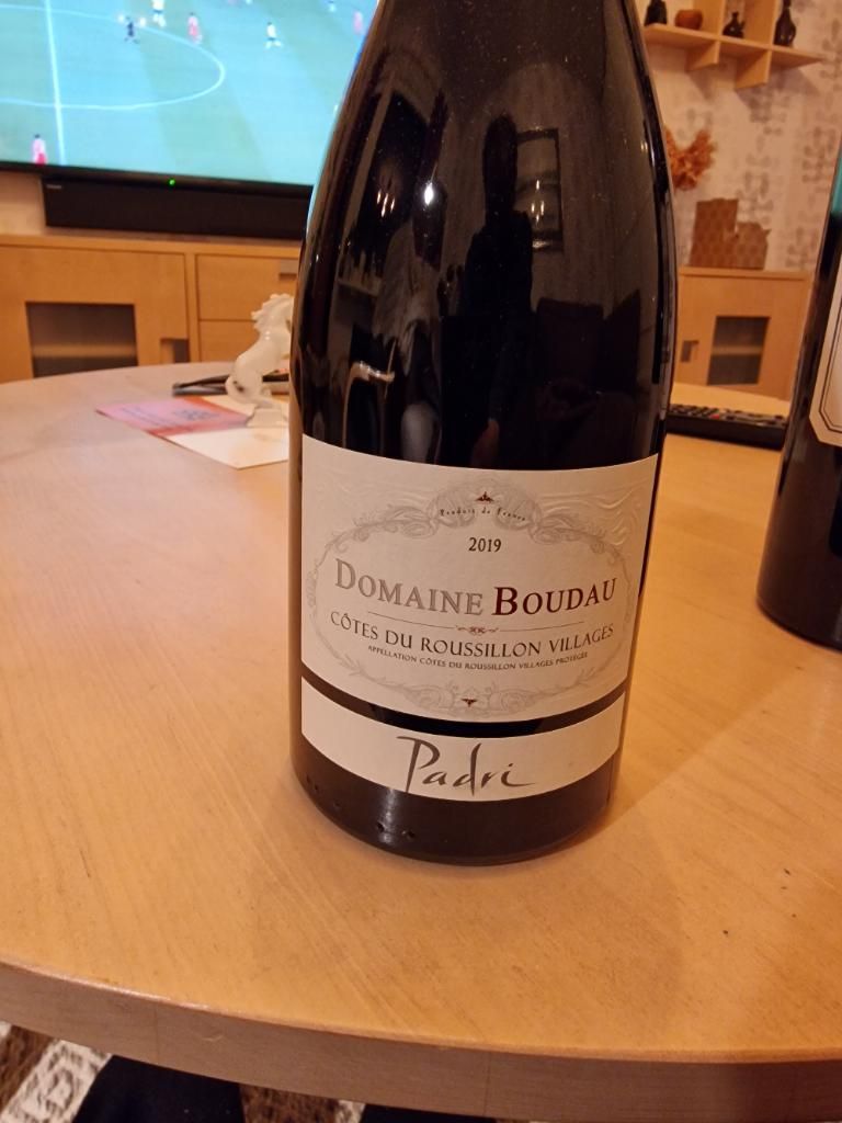 2019 Domaine Boudau Côtes Du Roussillon Villages Padri, France ...