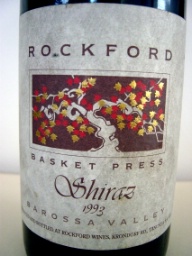 1996 Rockford Shiraz Basket Press - CellarTracker