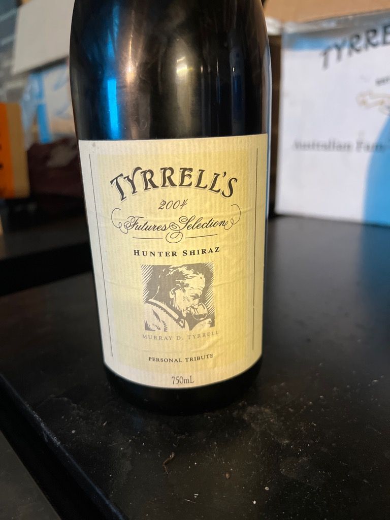 2004 Tyrrell's Shiraz Futures Selection - CellarTracker