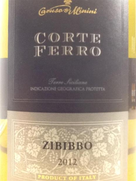 2015 Caruso Minini Corte Ferro CellarTracker