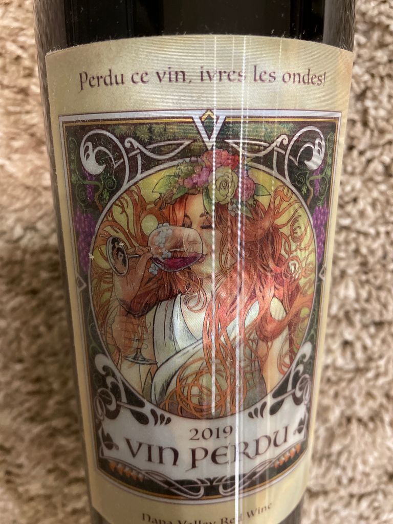 空き瓶　Amuse Bouche 2012 ナパバレー 赤ワイン 750ml Vin Perdu 2012 Napa Valley Red Wine by Heidi Barrett