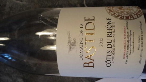 Domaine De La Bastide Fig Label Cotes Du Rhone 2022