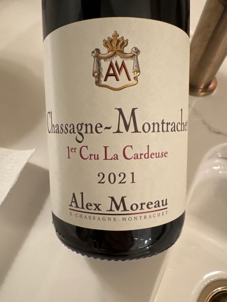 2022 Alex Moreau Chassagne-Montrachet 1er Cru Morgeot La Cardeuse