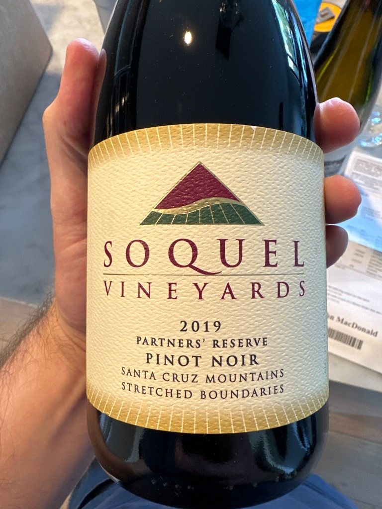 2019 Soquel Vineyards Pinot Noir Partners' Reserve Estate, USA