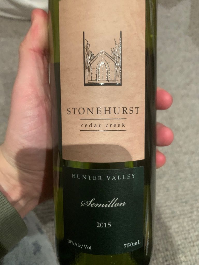 2013 Stonehurst Sémillon Cedar Creek, Australia, New South Wales