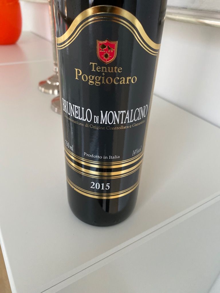 2015 La Collina dei Lecci Brunello di Montalcino Poggiocaro, Italy ...