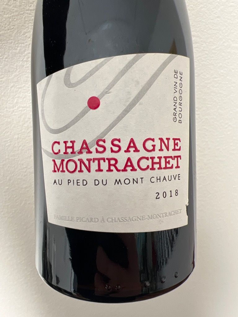 2018 Au Pied du Mont Chauve Chassagne-Montrachet En Pimont