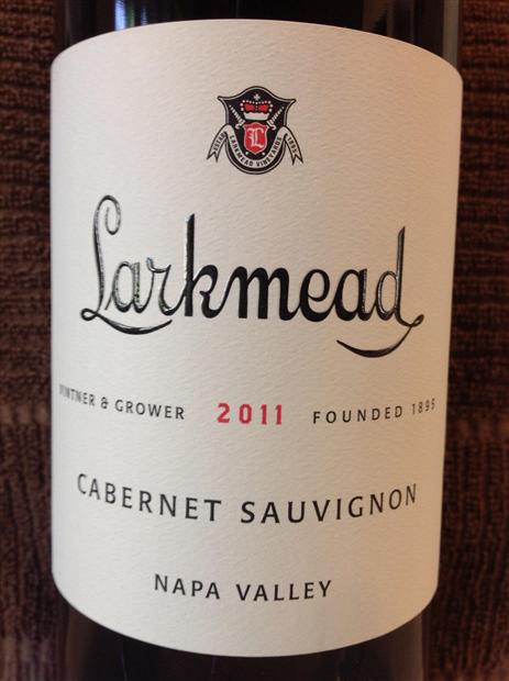 2011 Larkmead Vineyards Cabernet Sauvignon, USA, California, Napa