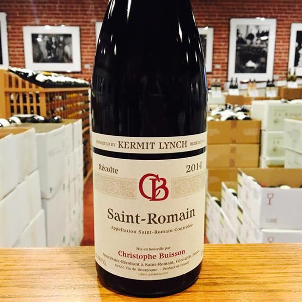 2014 Christophe Buisson SaintRomain, France, Burgundy, Côte de Beaune, SaintRomain CellarTracker