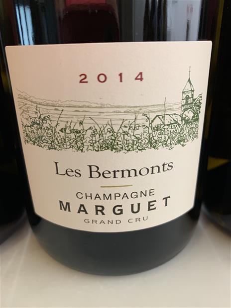 2014 Marguet Champagne Grand Cru Les Bermonts - CellarTracker