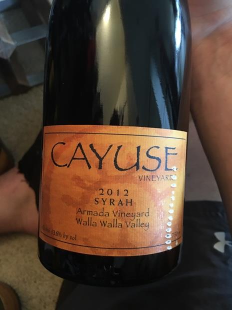 2007 Cayuse Syrah Armada Vineyard CellarTracker