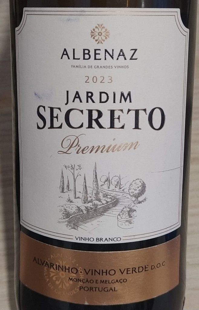 2020 Quintas de Melgaco Alvarinho Vinho Verde Jardim Secreto