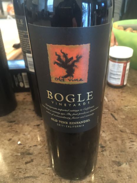 bogle vineyards old vine zinfandel