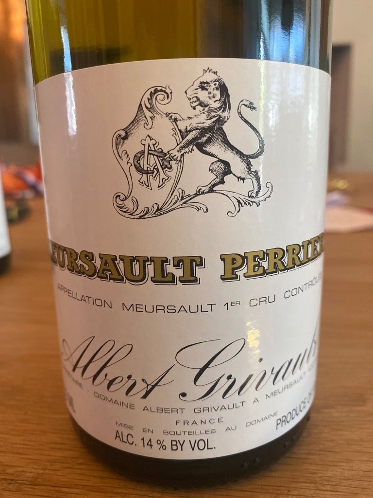 2013 Albert Grivault Meursault 1er Cru Perrières - CellarTracker
