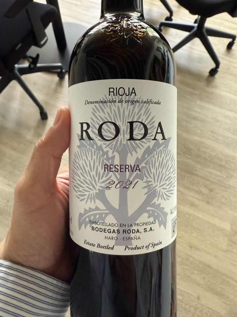 Bodegas Roda 2021 Bodegas Roda Rioja Roda Reserva, Spain, La Rioja, La Rioja Alta ...