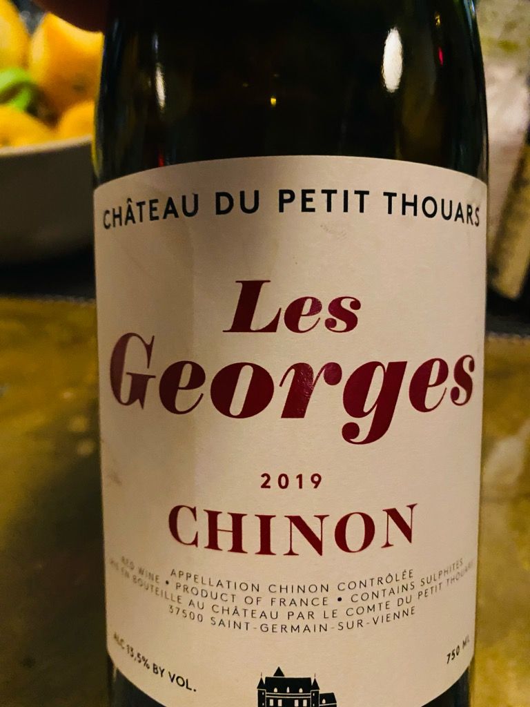2019 Château du Petit Thouars Chinon Les France, Loire Valley