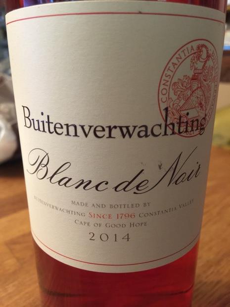 2019 Buitenverwachting Blanc de Noir CellarTracker