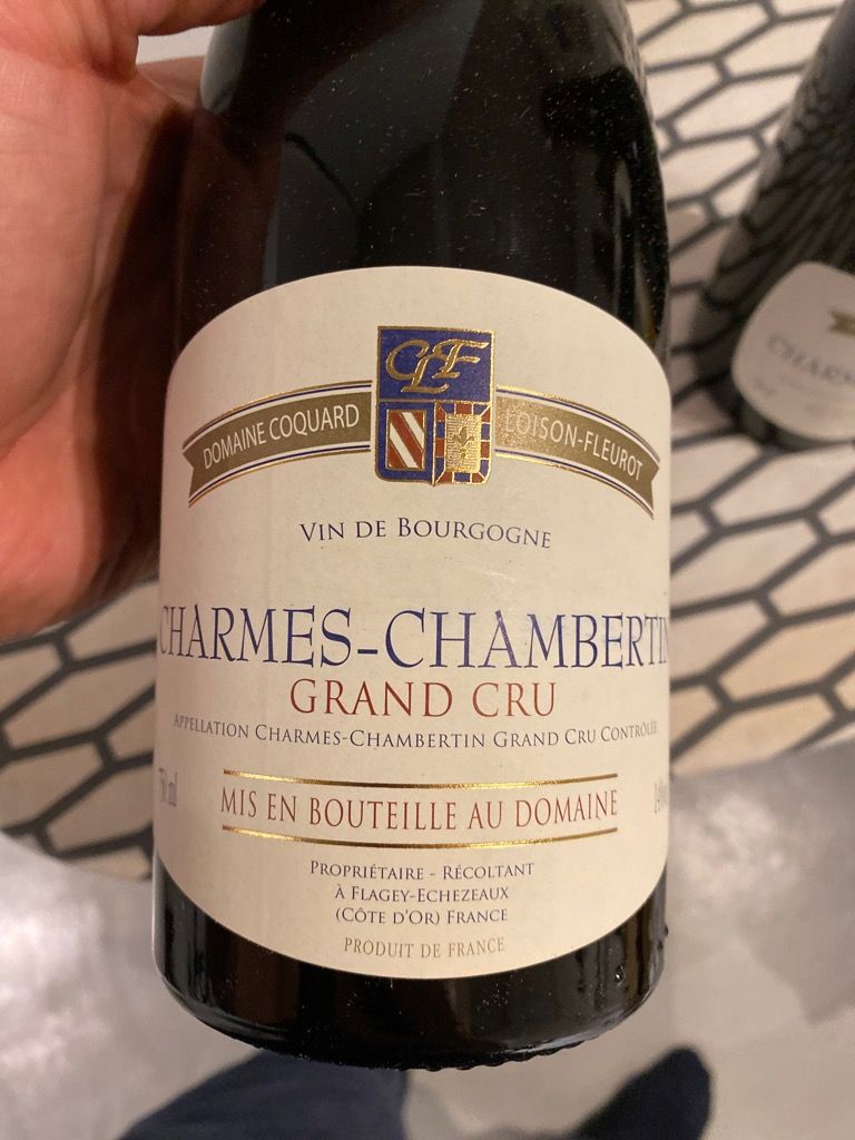 2019 Domaine Coquard Loison-Fleurot Charmes-Chambertin - CellarTracker