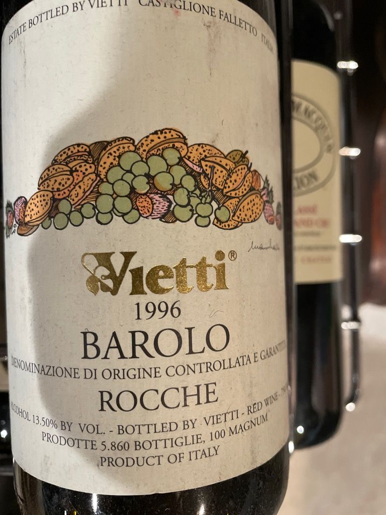 ヴィエッティ バローロ ロッケ 1993 1993 Vietti Barolo Rocche