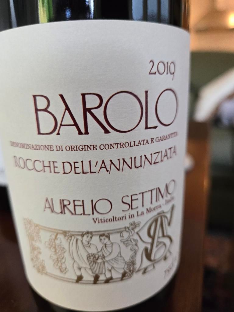 2019 Aurelio Settimo Barolo Riserva Rocche dell'Annunziata