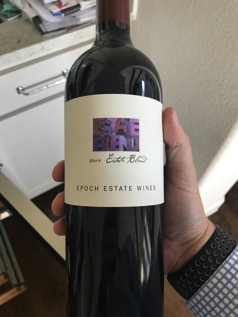 2014 Epoch Estate Wines Estate Blend Usa California Central Coast Paso Robles Cellartracker