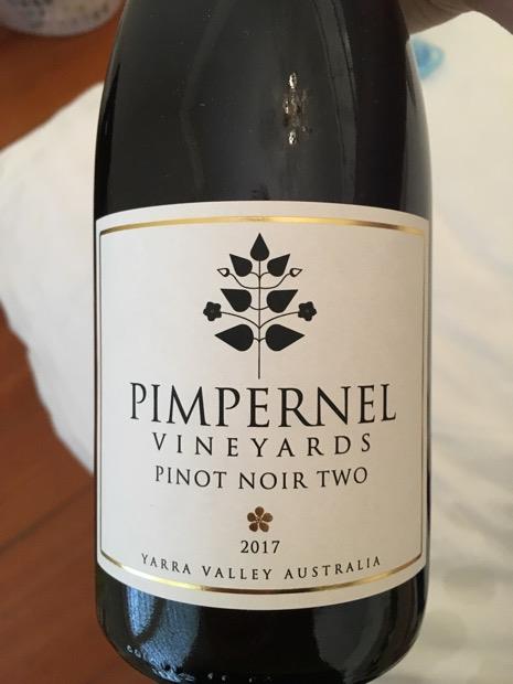 2017 Pimpernel Vineyards Pinot Noir Two, Australia, Victoria, Port ...