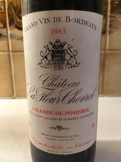 2019 Château La Fleur Chevrol - CellarTracker