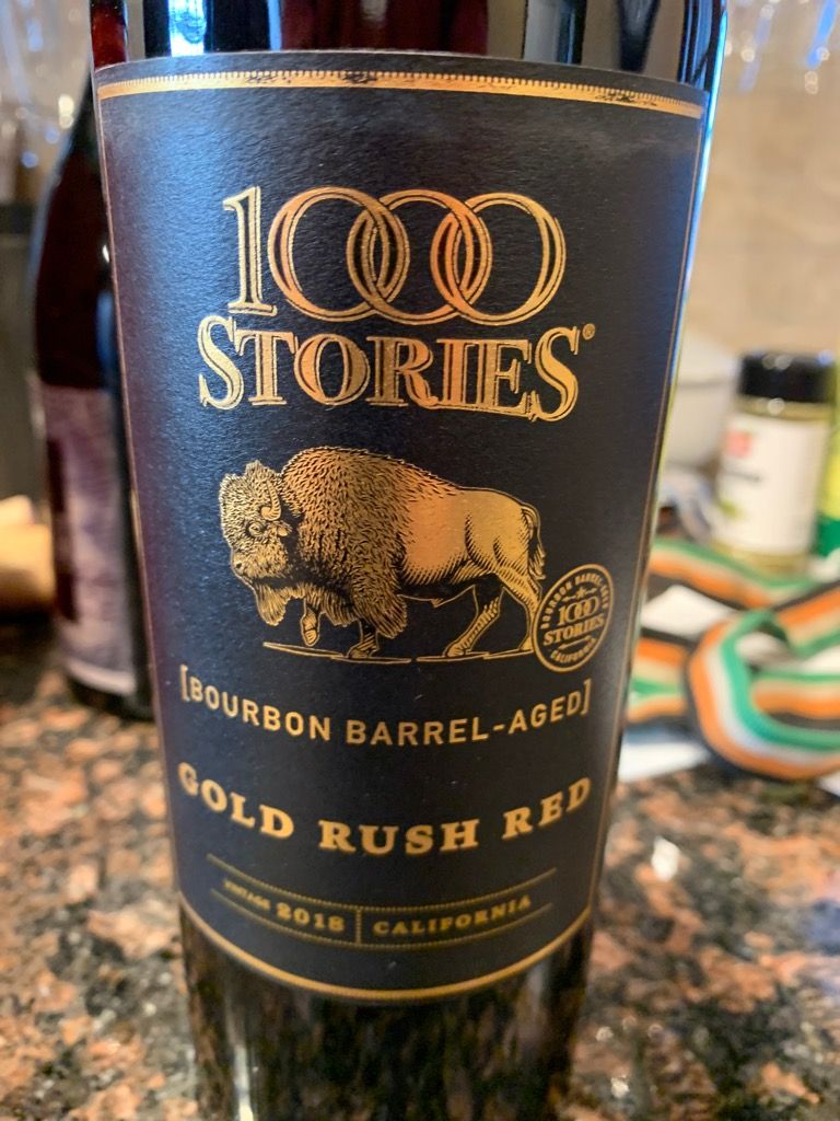 1000 Stories Gold Rush Red Bourbon Barrel Aged - CellarTracker