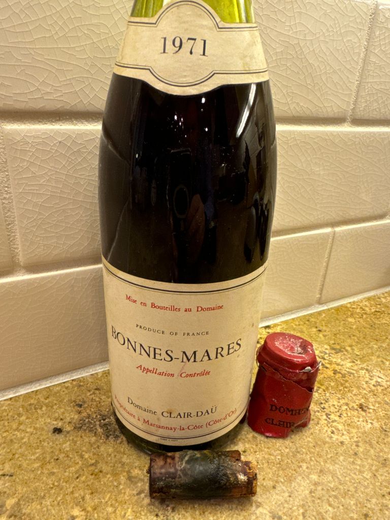 1971 Domaine Clair-Daü Bonnes Mares - CellarTracker