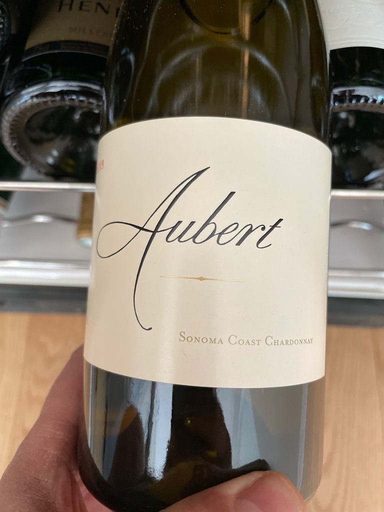 2019 Aubert Chardonnay CIX Estate Vineyard - CellarTracker