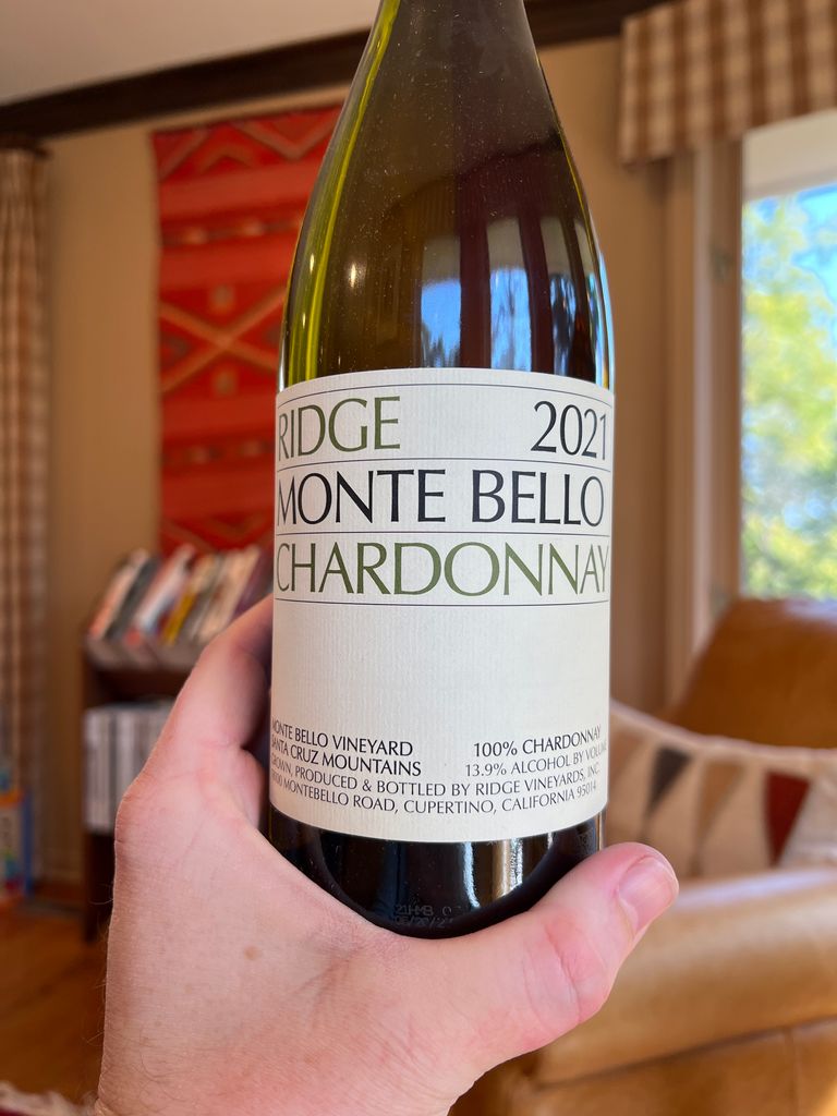 ワイン Ridge Estate Chardonnay 2023 2023 Ridge Vineyards